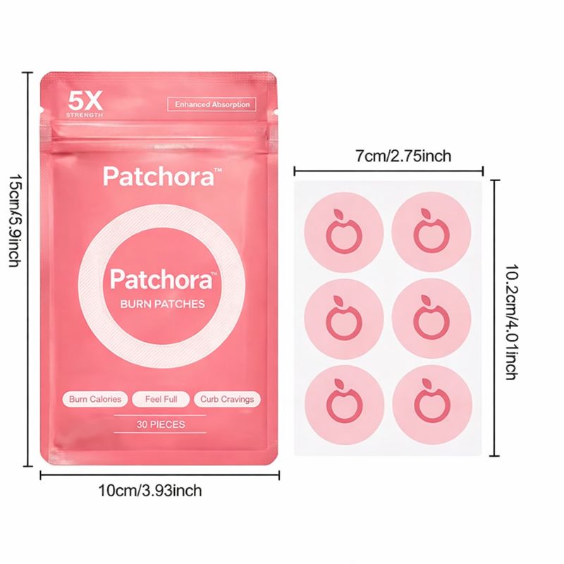 Patchora™ 30-Day Weight Support Patches – Daily Wellness Made Easy